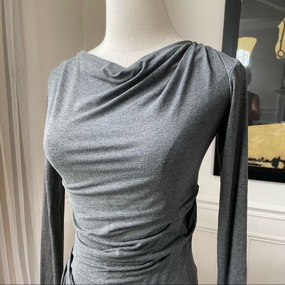 MM LaFluer The Annabel Dress Charcoal XS - Picture 2 of 7